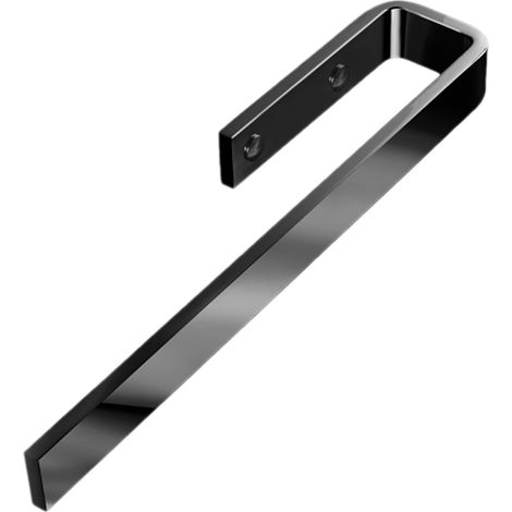 Porte serviette fixe - Décor : Chromé noir - ITAR