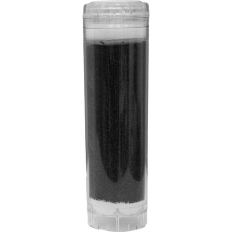 CARTOUCHE CHARBON ACTIF 20µm LG 9''3/4 PR FILTRE BOCAL = 1' RENSON