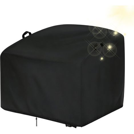Housse de fauteuil à bascule, protection robuste, fixation imperméable avec panneau résistant, utilisable par tous les temps avec une texture raffinée, 91,4 x 78,7 x 83,8 cm, catégorie extérieur, prot
