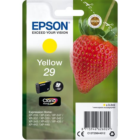 Cartouche d encre Epson Fraise 29 Jaune (1/2)