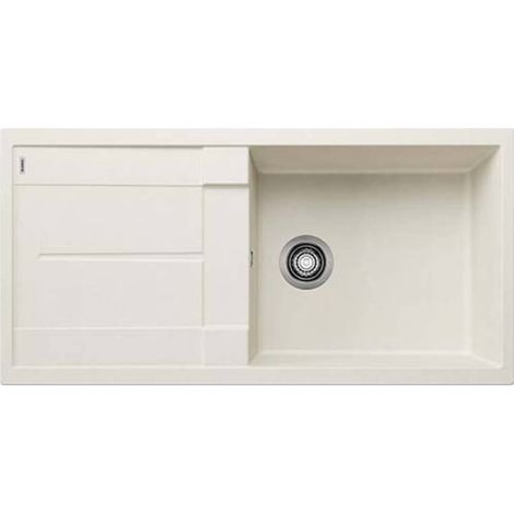 Evier Blanco Metra XL 6S Silgranit - BLANC SOFT - Vidage : Manuel