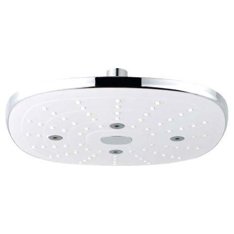 Pommeau Douche Carré Anti-calcaire Design Carré Anti-calcaire, Finition Chrome élégante - Edm