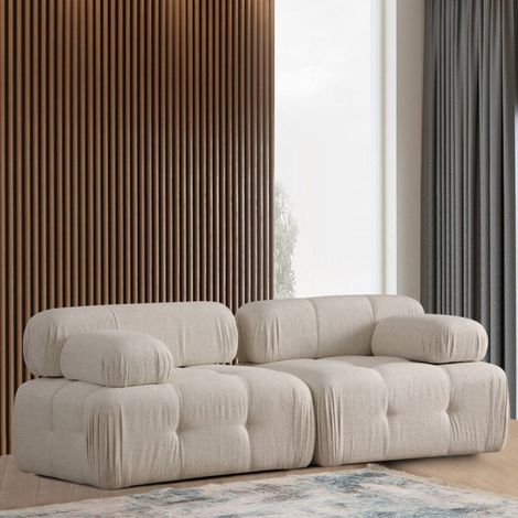 Modulares Sofa 2-Sitzer-Doblo-Creme (1/5)