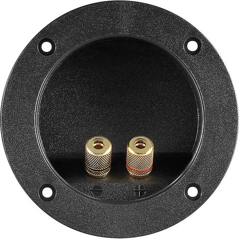 Goobay LK 02 RG Negro - Conector (Negro, Oro, RoHS, 105 x 23,7 x 105 mm, 105 mm, 23,7 mm)