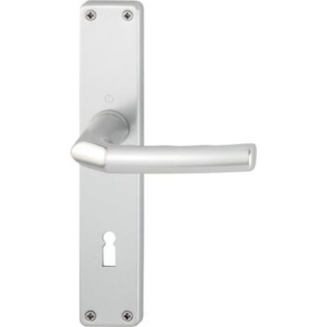 HOPPE® Drückergarnitur mit Langschild Birmingham 1117/202SP, Aluminium, 2533994