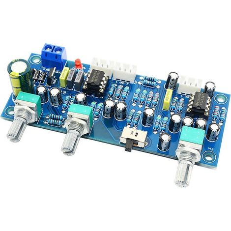 2.1 Channel Subwoofer Preamp Board Low Pass Filter Pre-Amp Ne5532-- (1/5)