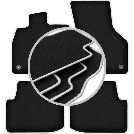 Tapis de sol Carlux argentés pour : Volkswagen Passat B8 FL break, berline (2019-) (1/5)