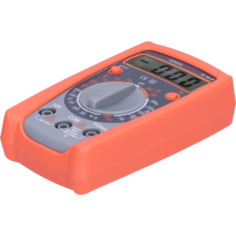Multimètre multifonction, testeur de tension portable avec affichage numérique pour une utilisation à domicile, en voiture et en extérieur (A880L) (1/5)
