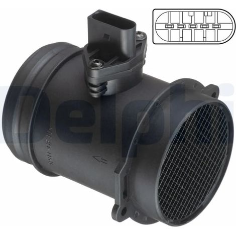 Débitmètre de masse d'air Delphi Technologies AF10560-12B1 AUDI 077133471J