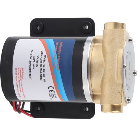 Selbstansaugende Zentrifugal-Bilgenpumpe, Zubehör, 8 GPM (30,0 l/min), 3 Meter Förderhöhe, F72‑132‑030‑101 (12 V) (1/5)