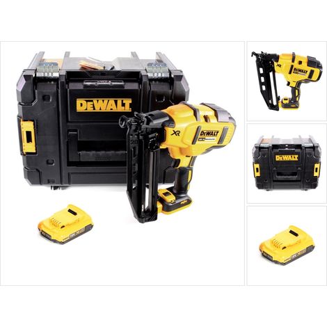 DeWalt DCN 660 NT Akku Nagler 18V 32 - 63mm Brushless + 1x Akku 2,0Ah + Koffer - ohne Ladegerät
