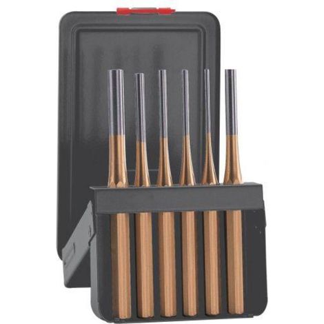 ATM PERCUSIÓN 425160D JUEGO DE 6 BOTADORES CILÍNDRICOS DE 150 MM SERIE DORADA