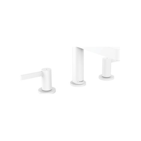 hansgrohe Finoris 3-Loch Waschtischarmatur 110 mit Push-Open (1/5)