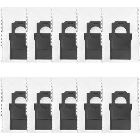 Lot de 10 sacs à poussière de rechange pour Dreame Matrix10 Ultra, grand volume de 3,5 L, filtre fin, tissu non tissé, facile à installer (1/5)