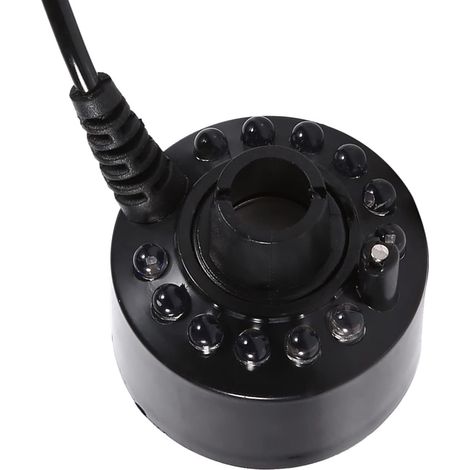 24V Ultrasonic Humidifier with 12 LEDs, Color-Changing Humidifier (1/5)