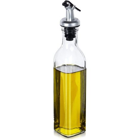 Glasflasche für Öl- und Essigspender, Küchenspülung, 250 ml