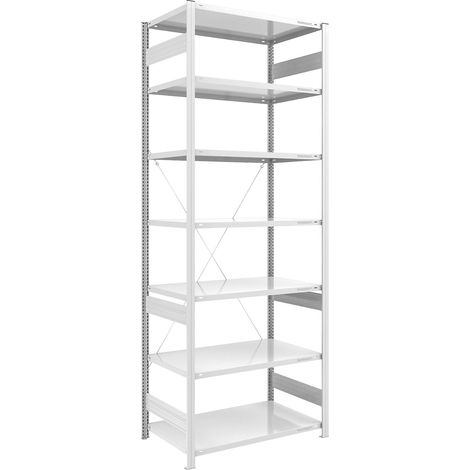eurokraft pro, Rayonnage emboîtable RAL 7035, version mi-lourde