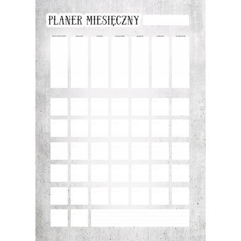 Trocken abwischbarer Planer, universeller Monatskalender, Aufkleber 30x42cm