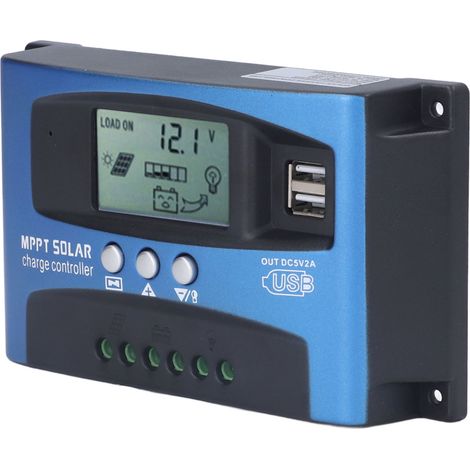 12V/24V MPPT-Solarladeregler für Photovoltaikmodule, 40A intelligentes LED-Straßenbeleuchtungsladegerät (1/5)
