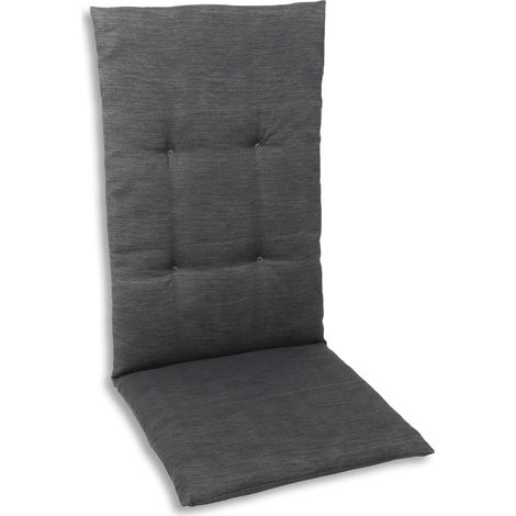 GO-DE Hochlehner-Auflage 118 cm x 48 cm x 5 cm, grau Auflagen & Hussen (1/3)