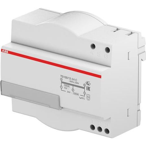 Transformateur de Securité Utilisation Continue TS100/12-24 C 2CSM228575R0812 ABB T228575
