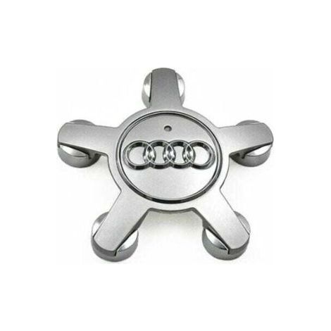 FENOPLASTICAJeu De 4 Caches-Moyeux 4f0601165 N Roue Emblème, Pour Enjoliveurs De 135 Mm Pour Audi (argent) (1/4)