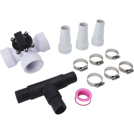 3-way water diverter valve for swimming pools and spas, Zodiac Jandy G1 1/2 female thread (1/5)