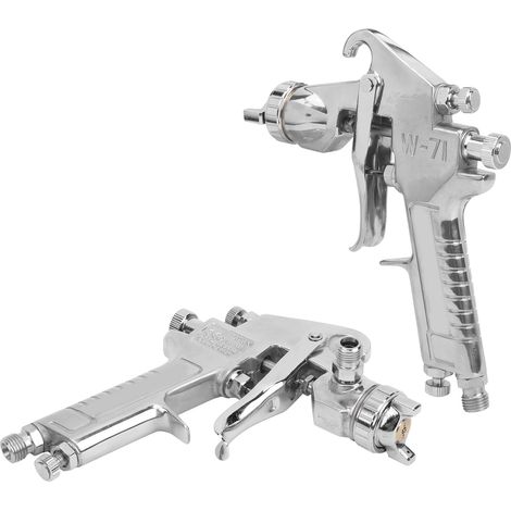 Pistolet à peinture pneumatique W-71 en fer, buse 1,8 mm, style européen, outil de pulvérisation pour atelier et usage domestique (1/5)