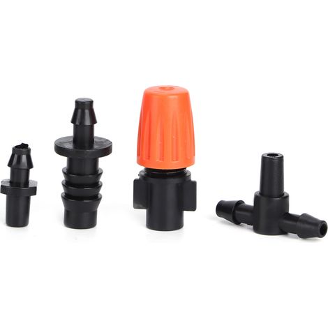 Système d'irrigation goutte à goutte automatique de 10 m pour jardin, serre et agriculture (kit de tuyau). (1/5)