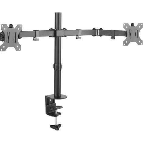 Meuble TV Table TV VESA 100 pour 2 moniteurs (1/5)