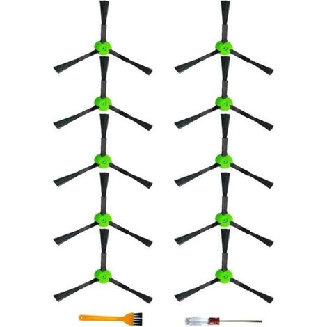 Spazzole Laterali per Serie E, I e J E5, E6, I1, I1+, I3, I3+, I4, I4+, I6, I6+, I7, I7+, I8, I8+, J7, J7+-Crezuo-Crezuo