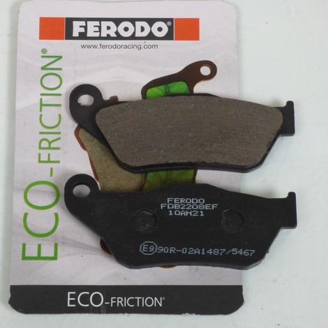 Plaquette de frein Ferodo pour Scooter Yamaha 250 X-Max 2009 (1/4)