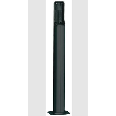 colonette en aluminium noir h0,5m pour cellule came dir (1/5)