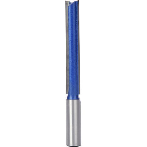 Fraise de défonceuse droite à longue tige 1/2 pouce pour coupe de finition et ébavurage bois (1/5)