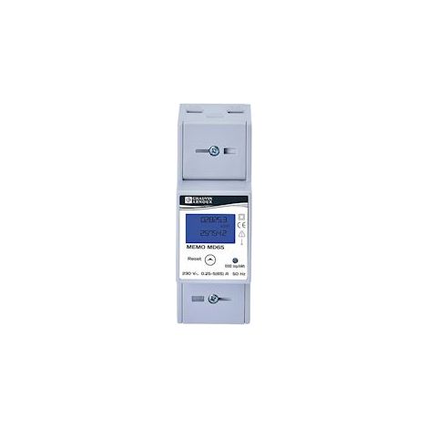 compteur d'énergie - memo md65 - 230 volts - 65a - chauvin arnoux p01330741