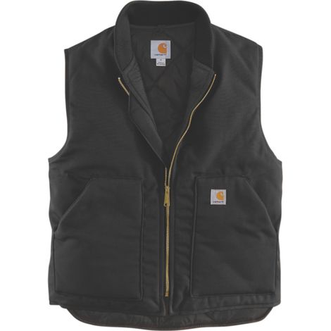 Gilet sans manche Cotton Duck Noir BLK - CARHARTT - 106676 S