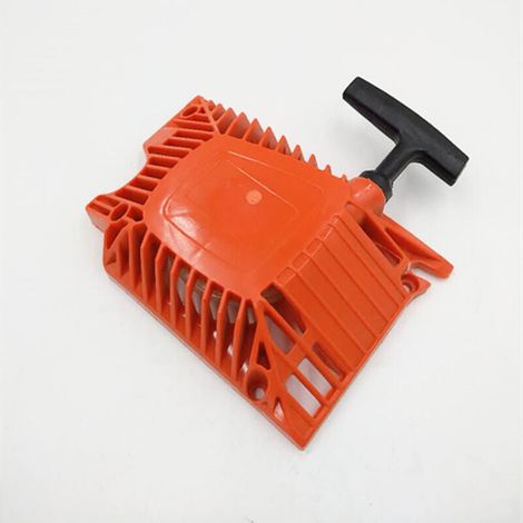 Seilzugstarter, orangefarbener Rückstoßstarter für 45-, 52- und 58-ccm-Kettensägen (1/4)