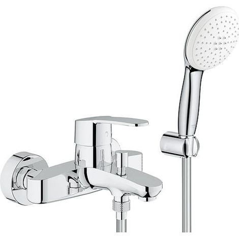 Wannenmischer-Set Grohe Eurostyle Cosmopolitan mit Handbrause Tempesta 110 chrom (1/2)