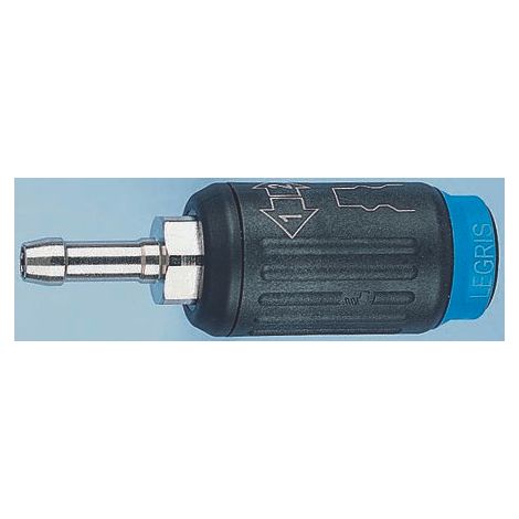 Raccord rapide pneumatique Legris, Tuyau cannelé vers Mâle 10mm en Polymère renforcé ( Prix pour 1 )