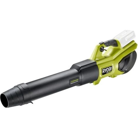 Ryobi – Souffleur Turbo Jet Whisper Brushless 36V – Débit d'air 20,7 m³/min – Vitesse de soufflerie 306 km/h – Technologie Turbo Jet