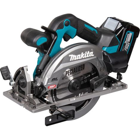 Sega circolare portatile a batteria Makita XGT 40 V max - 5.200 giri/min - 165 mm (1/4)