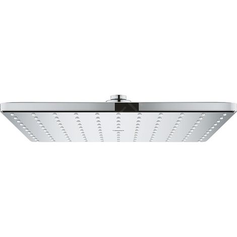 Grohe – Douche de tête 310 Mono 310mm – 1 jet PureRain – Chrome – Limiteur de débit 6,6 l/min – 26570000 (1/5)