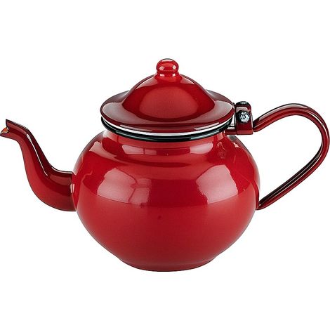 TETERA ESMALTE ROJO 0,45 LITROS IBILI