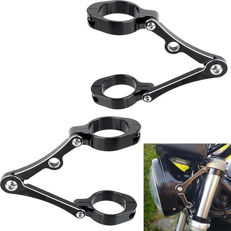 la Barre Lumineuse Monte Les Kits De Pince De Barre De Support De Montage, Tte De Support De Montage De Phare De Moto 39-41mm (1/4)