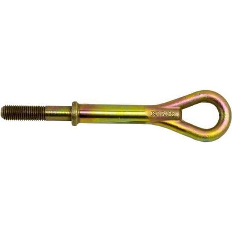 Anneau de Remorquage - Acier Trempé - Résistance 10 000 Kg - Compatible Volvo XC90 XC70 S80 S60 V70 Opel Vivaro Nissan Primastar - 1 Pièce