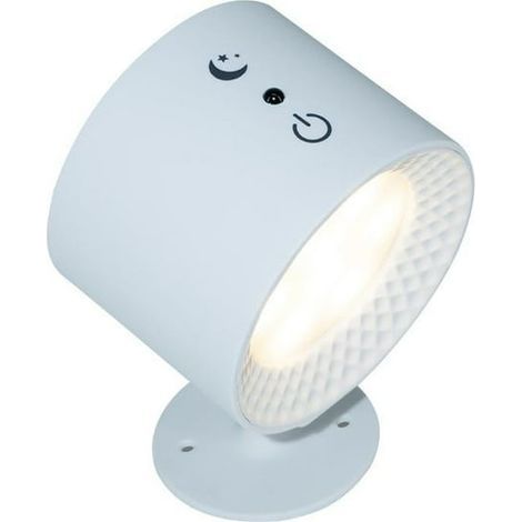 Battery Wall Light, Indoor Wall Lamp, Rechargeable Wall Light, Led Wall Sconce, Touch Control Lamp, 360° Rotate Lamp, With Remote 3 Color (1/5)