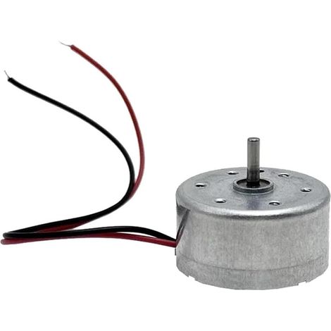 Moteur Électrique DC - 1 Pièce - Métal - Faible Courant - Bricolage Électronique - 24,3x12,4mm (1/5)
