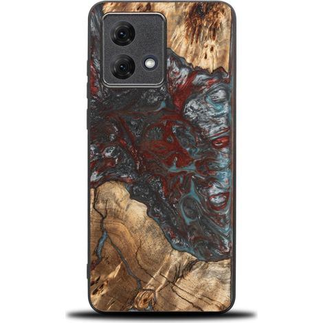 Custodia Bewood Unique per Motorola G84 5G - Pianeti - Plutone (1/2)