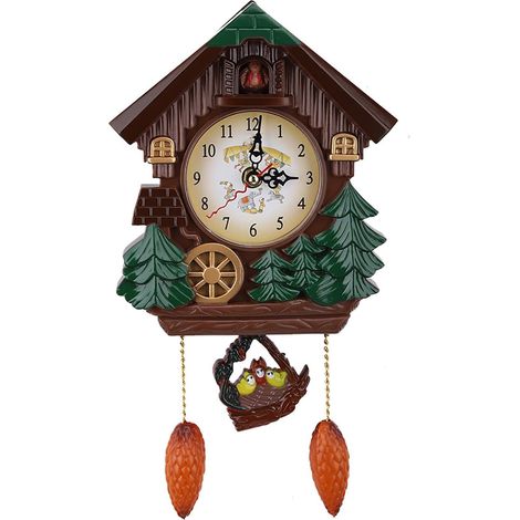 Coucou, Horloge Traditionnelle de Chalet de la forêt Noire, (1/5)