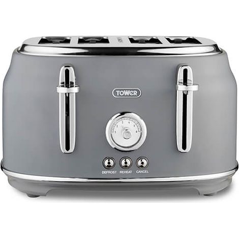 Tower Renaissance 4 Slice Toaster Grey (1/5)